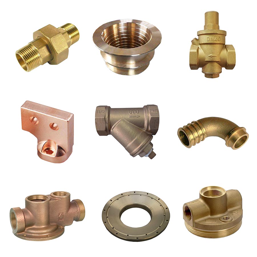 brass investment casting parts