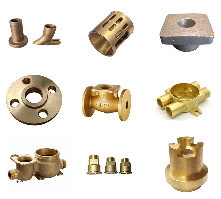 brass casting components with cnc machining 