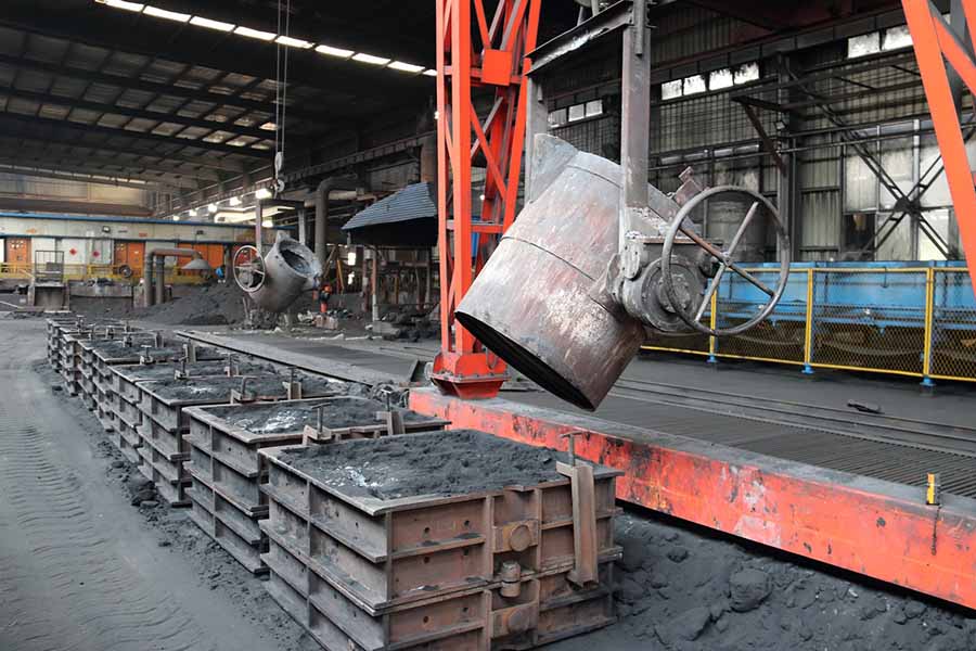 steel sand casting foundry