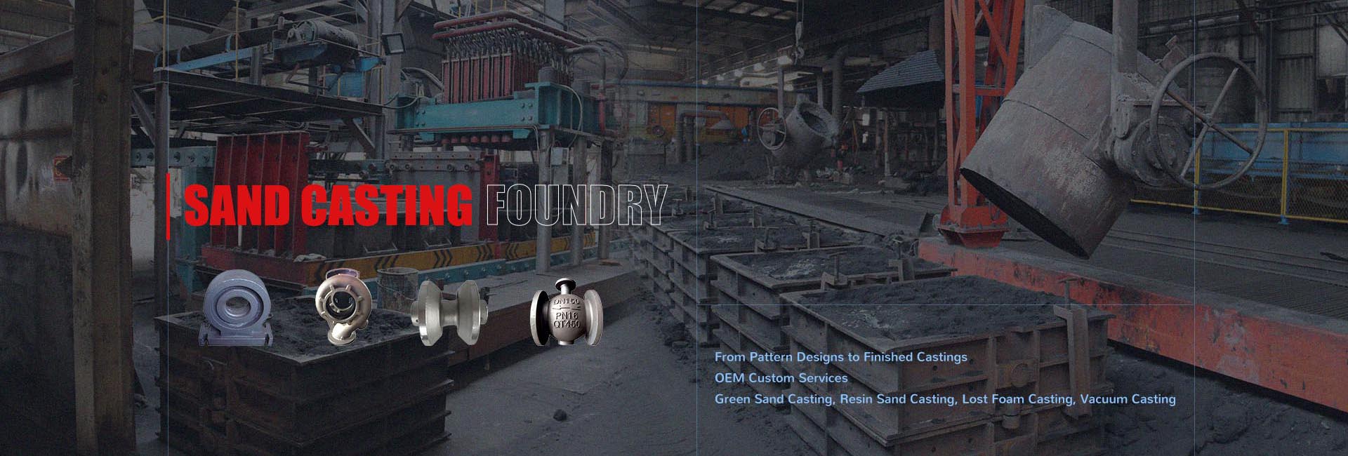 Gray and Ductile Iron Sand Casting Foundry